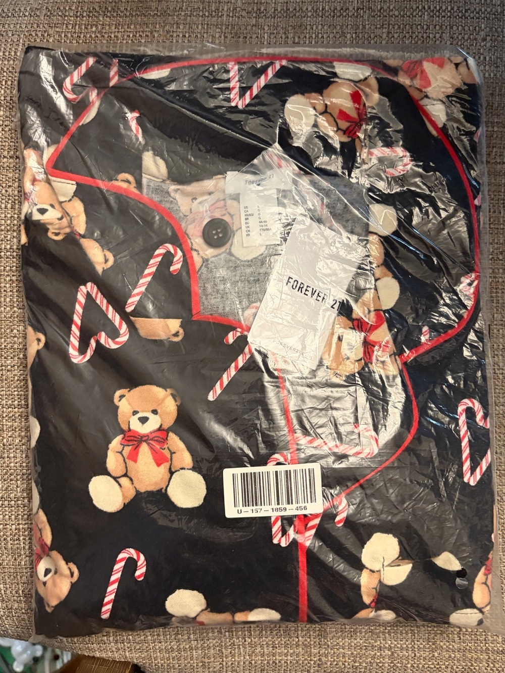 NWT Forever 21 pj shorts set size L